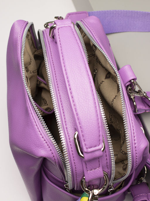 LACCOMA рюкзак Лилу-Л815-орхидея эко кожа хлопок фото 9