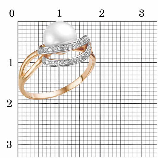 КОЛЬЦО 22310252Р - Красная пресня фото 2