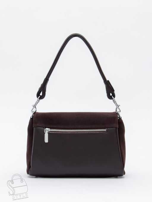 Сумка женская кожаная 0037VG coffee Vitelli Grassi