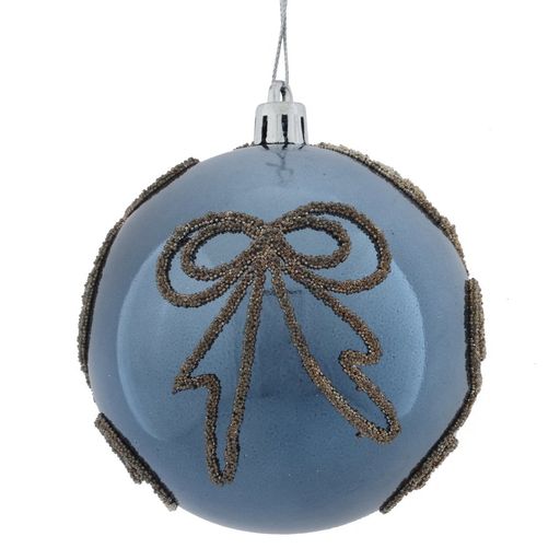 Набор из 12шт Украшение новогоднее "Шар", D 8 см, L35,5 W27 H9 см