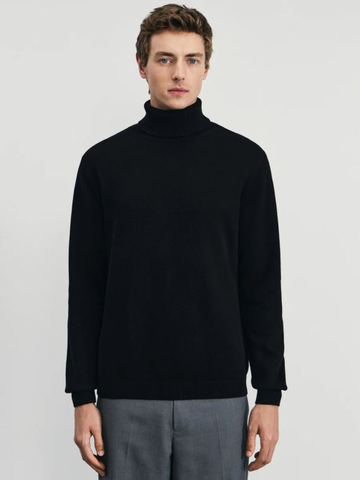 Свитер relax fit с высоким горлом / Zarina