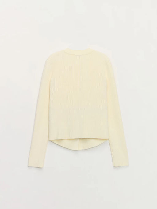 Облегающий джемпер с вискозой в составе / Zarina  фото 8