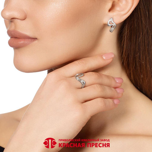 СЕРЬГИ 33816376Д - Красная пресня фото 2