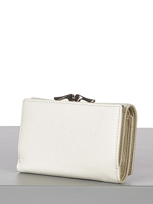 LACCOMA кошелек LA-2072-светло-бежевый натуральная кожа фото 2