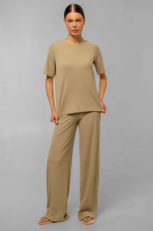 Арт 10401/6 Пижама с брюками 44-52 (5 шт) Цвет:верх- полынь, низ- полынь