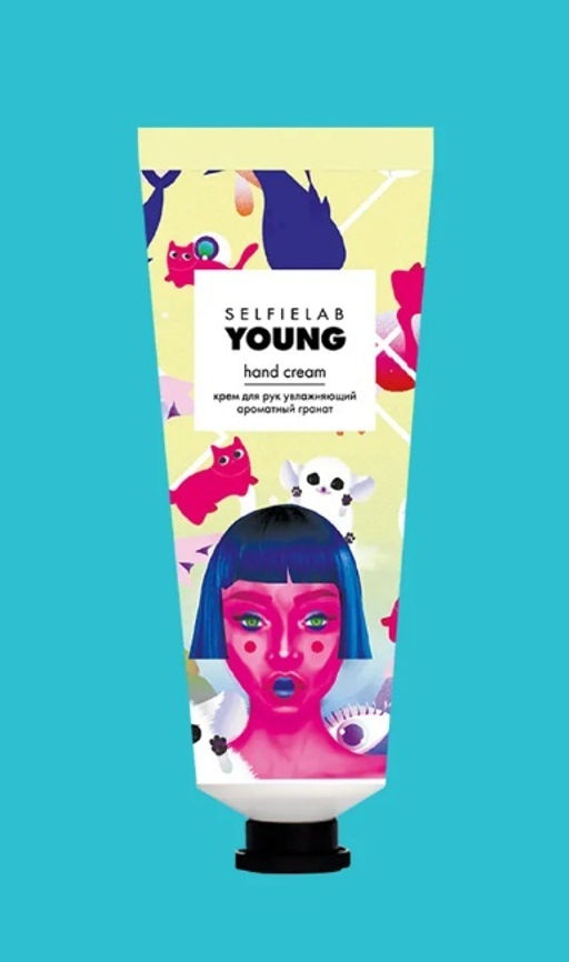 SelfieLab YOUNG Крем для рук увлажняющий "Ароматный гранат" 30мл