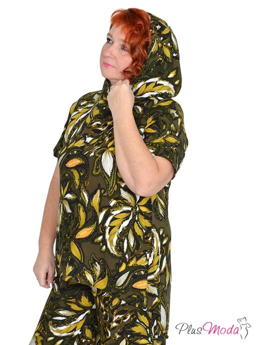 Туника Модель №1164 размеры 44-84 - Plusmoda фото 4