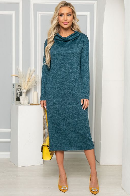 Платье Стильный мотив (грин) П4893 - Lt collection фото 6