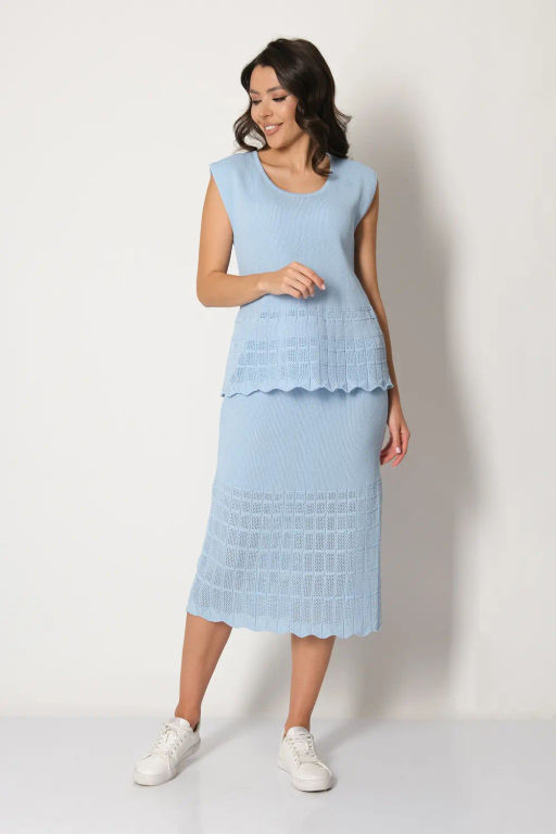 ЗЛАТА Джемпер И 024/голубой