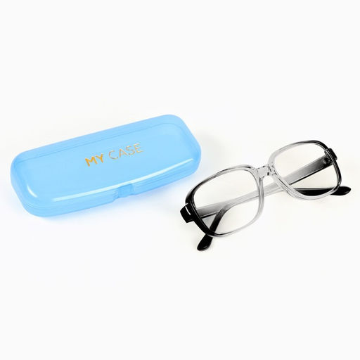 Футляр для очков My case, голубой, 15,5 х 5,2 х 3,5 см - Simaland фото 2