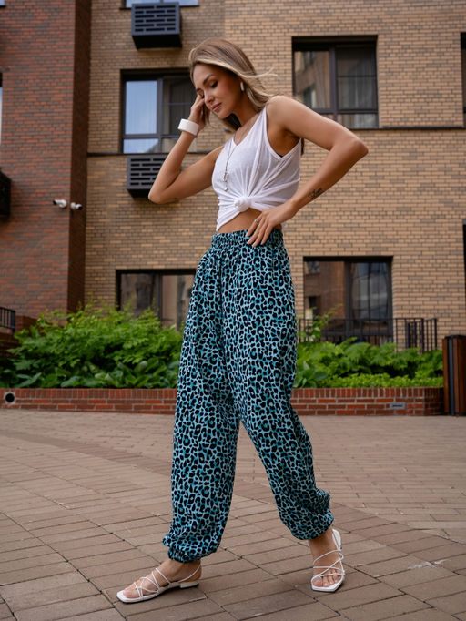 брюки джоггеры из хлопка - Binita фото 2