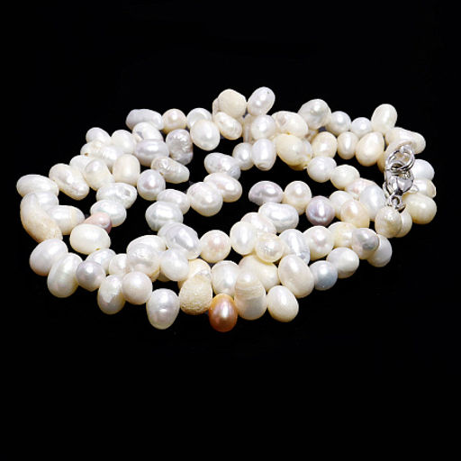 Бусы натуральный жемчуг - камень королев, дарующий любовь и счастье