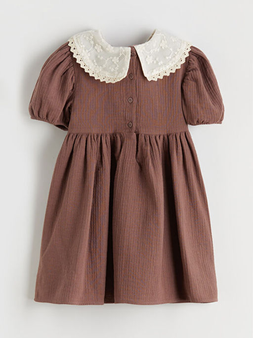 Bebe Yaka K?z ?ocuk Elbise