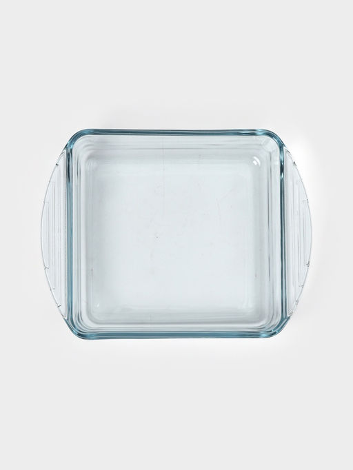 Форма для запекания Paşabahçe Borcam, 1.04 л, 20.9×16.5 см, прямоугольная, жаропрочное стекло, прозрачная