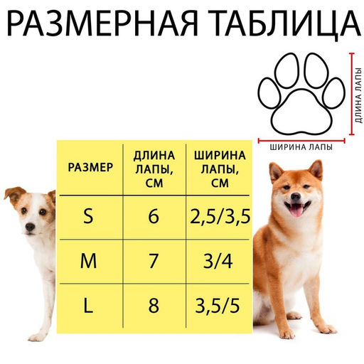 Носки нескользящие Снежинки, M (3/4?7 см), набор 4 шт. - Пижон фото 6