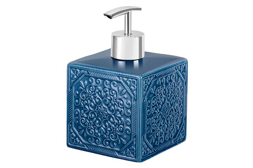 Диспенсер 450 мл 8,5*8,5*14 см, синий - Elan gallery фото 4