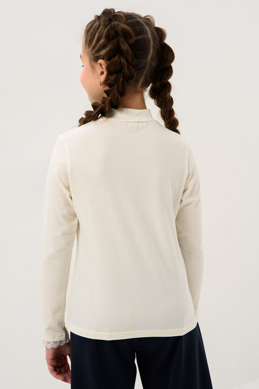 Кира длинный рукав блузка детская