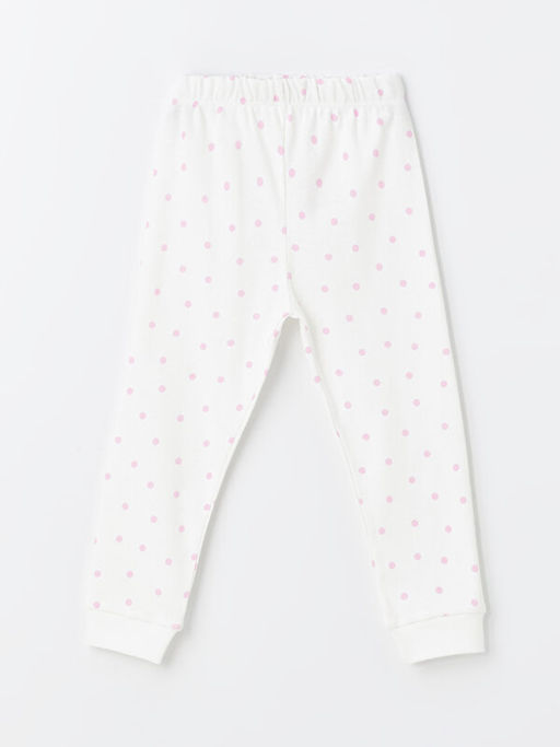 Beli Lastikli K?z Bebek Pijama Alt 2li - Waikiki фото 2