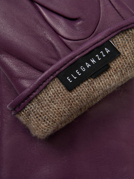 Перчатки женские 100% ш IS00710 garnet