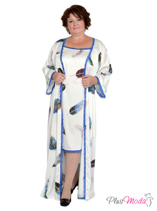 Халат Модель №749 размеры 44-84 - Plusmoda фото 8
