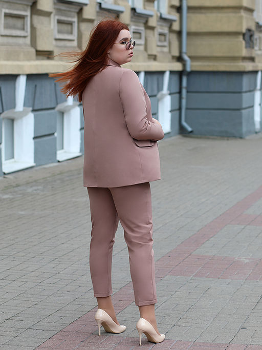 Костюм МИРАНДА пудровый - Almond фото 8