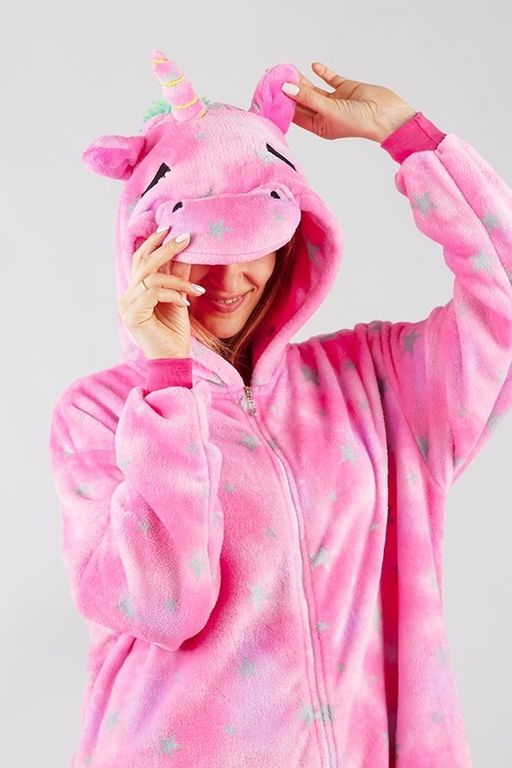 Пижама кигуруми Волшебный розовый Единорог