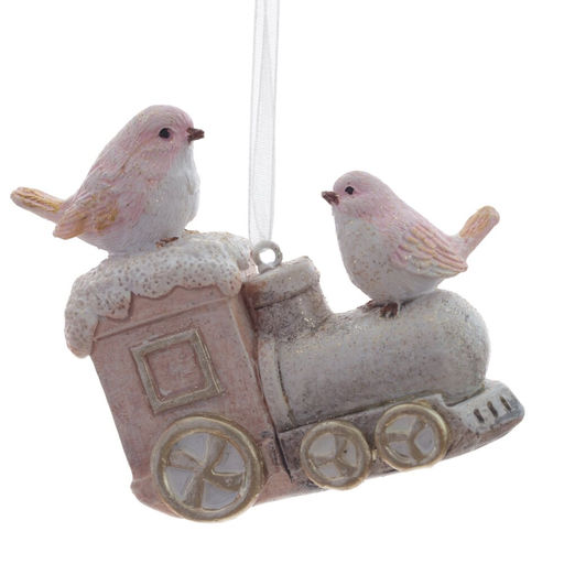 Изделие декоративное подвесное "Птички", L7 W3 H7 см, 2в.