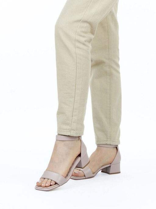 08-BE47F-66E BEIGE Босоножки женские (натуральная кожа)