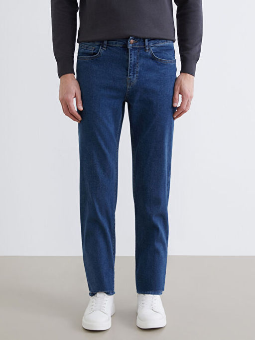 790 Rahat Kal?p Erkek Jean Pantolon
