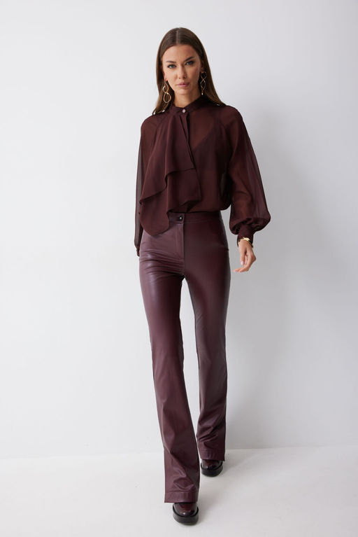 Блуза LYUSHe 4221 бордо  фото 7