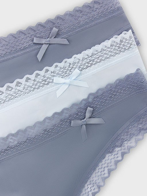 Трусы стринги женские в наборе, 3 шт - Mark formelle фото 10