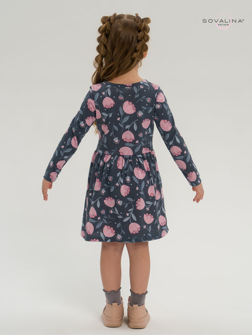 Платье Эля тюльпаны в дымке - Sovalina фото 23