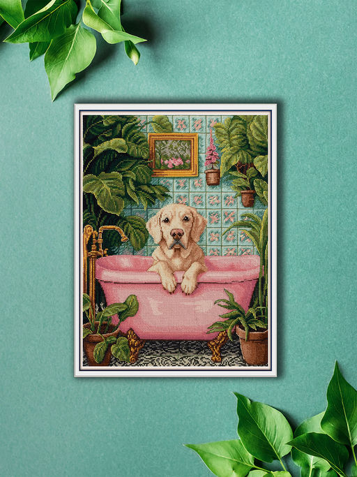 Набор для вышивания PANNA J-7545 Водные процедуры 22 х 29.5 см