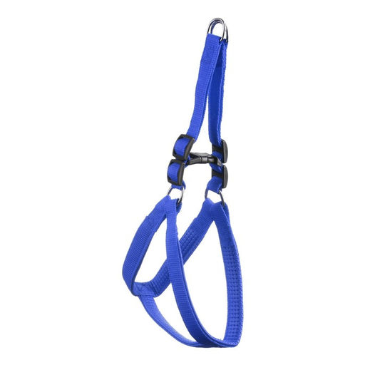 Шлейка Комфорт комбинированная, 2 см, ОШ 40-58 см, ОГ 46-60 см, синяя - Пижон фото 4