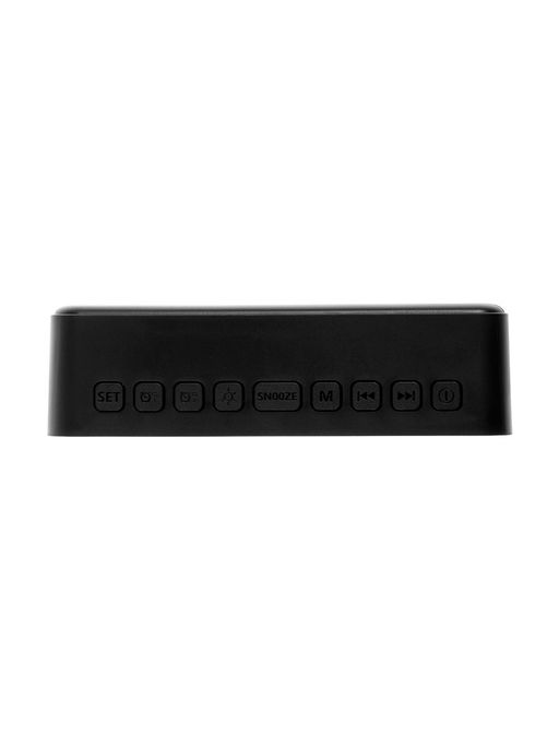 Часы - будильник электронные настольные: колонка, bluetooth, tf-карта, USB