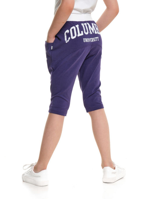 Бриджи с принтом UD 0782 т.синий - Mini maxi фото 5