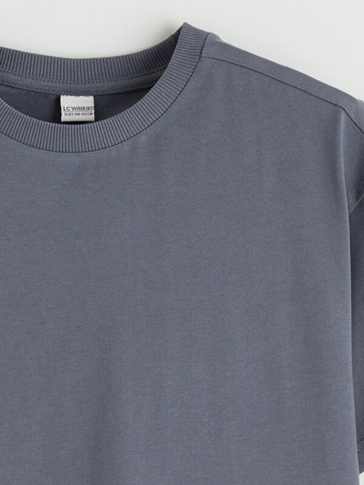 Bisiklet Yaka Basic Erkek ?ocuk Ti??rt