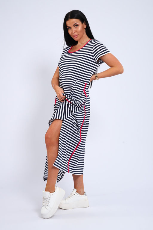 Платье оверсайз с карманами USHI