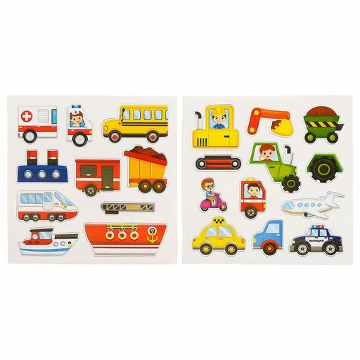 Магнитная книжка-игрушка Транспорт, 8 стр. - Буква-ленд фото 7
