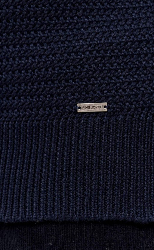 Пуловер F421-1557 d.blue - Fine joyce фото 6