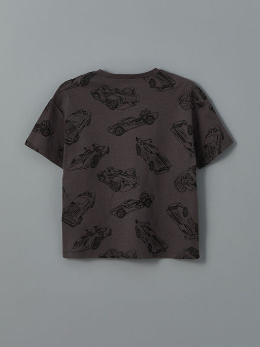 Hot Wheels Bask?l? Erkek ?ocuk Ti??rt