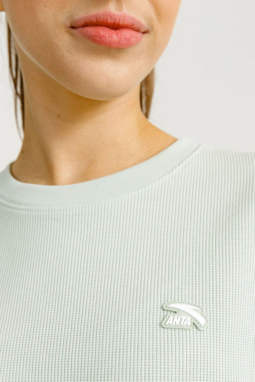 Футболка Хлопок Зеленый - Anta фото 3