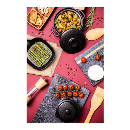 Горшочек для запекания с крышкой Walmer Iron-Black, 0.25 л, цвет черный  фото 9