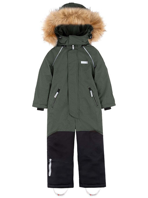 Комбинезон 8з1924 хаки/черный - Nikastyle фото 3