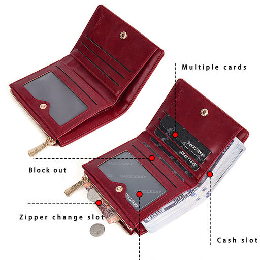 Кошелек W-N5115-Red