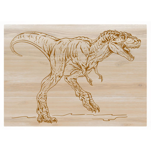 Доски для выжигания 2 шт "Трицератопс и Тираннозавр" серия "Динозавры" (блистер)