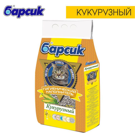 Барсик Кукурузный наполнитель на 4,54 л 92070