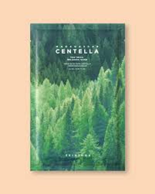 SKIN1004 Madagascar Centella Tea-Trica Relaxing Mask 23ml*1ea - Тканевая маска с чайным деревом