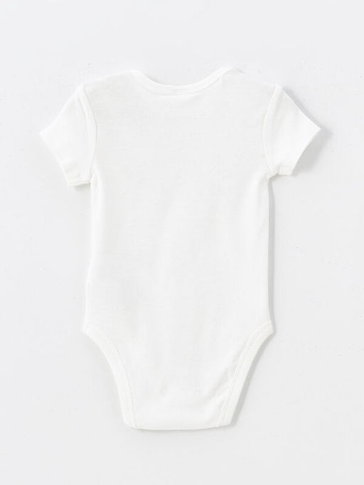 Bisiklet Yaka Erkek Bebek ??t??tl? Bodysuit