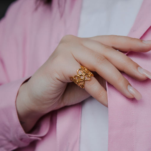 Кольцо Арт. 3-4430-Y - MyGemma фото 3